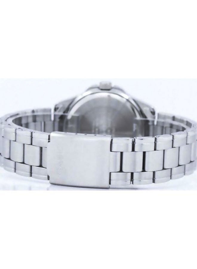 CASIO Men's Water Resistant Analog Watch MTP-1215A-1A - 43 mm - Silver - Image 2