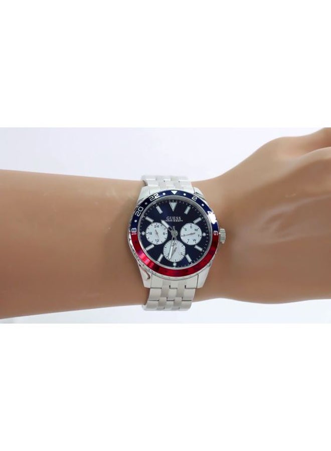 GUESS - Men's Stainless Steel Chronograph Watch W1107G2 - Image 1