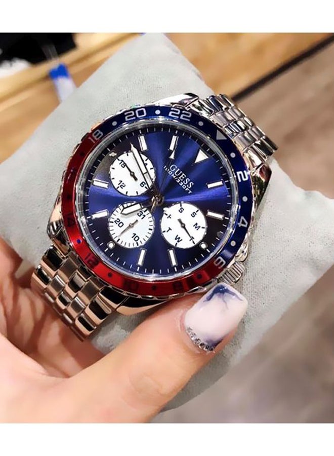 GUESS - Men's Stainless Steel Chronograph Watch W1107G2 - Image 1