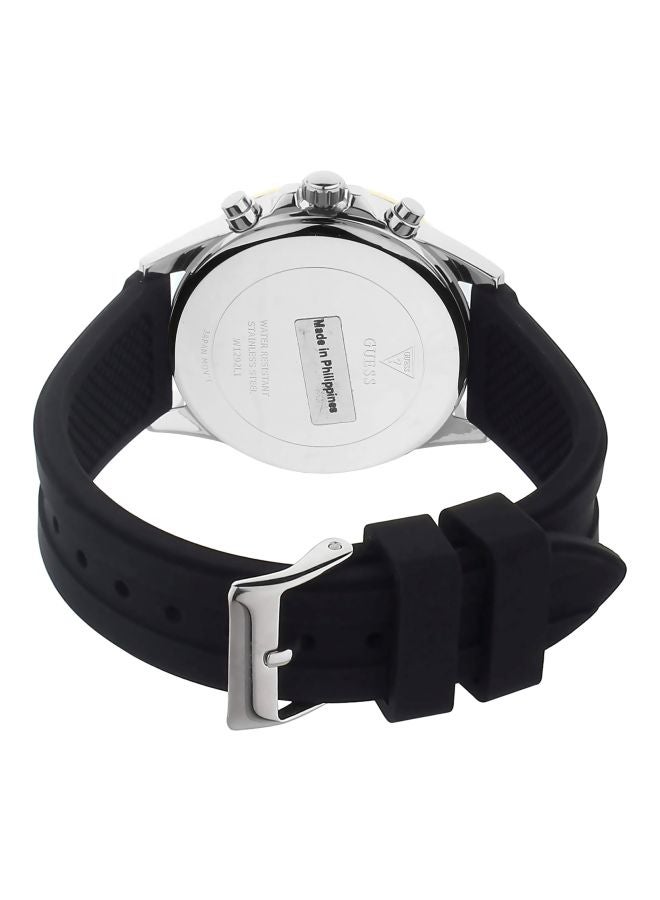 GUESS Women's Silicone Chronograph Watch W1292L1 - Image 2