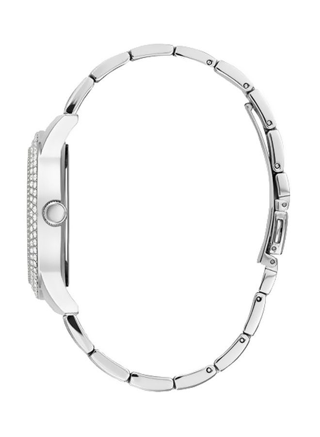 GUESS Women's Water Resistant Stainless Steel Analog Watch W1097L1 - 40 mm - Silver - Image 3
