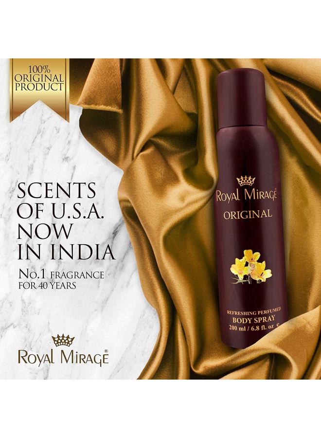 ROYAL MIRAGE Original Body Spray 200ml - Image 2