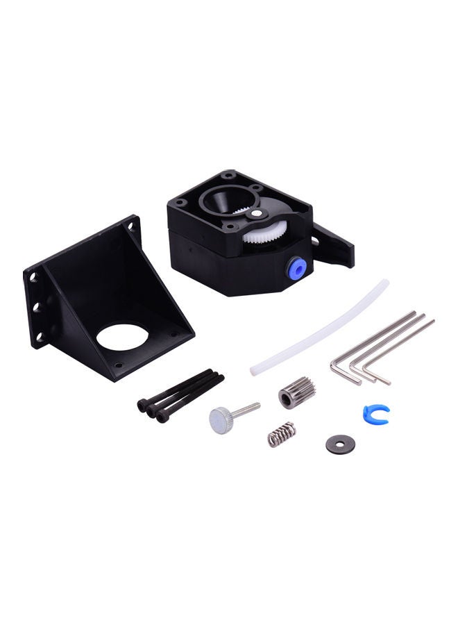 Dual Drive Motor Bracket PTFE Tube Hexagon Wrench Screws for 3D Printers Black  - Image 1