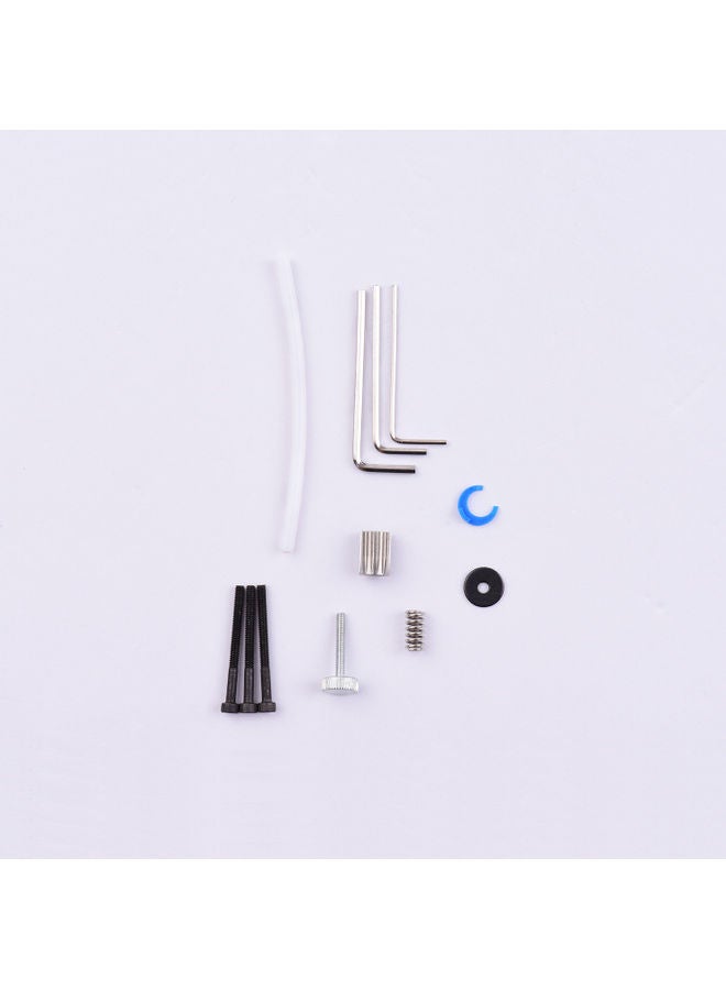 Dual Drive Motor Bracket PTFE Tube Hexagon Wrench Screws for 3D Printers Black  - Image 3