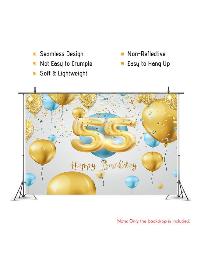 Birthday Photo Background Photography Backdrop Cloth Multicolour - Image 2