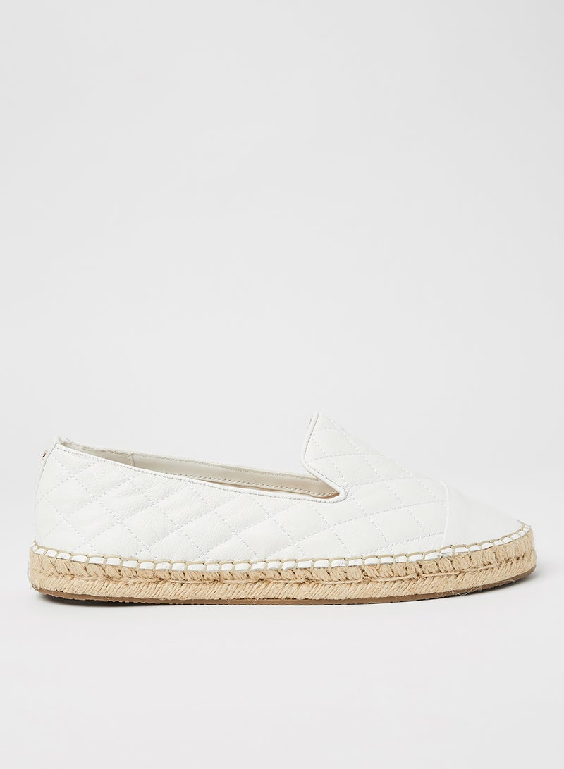 Dune LONDON Quilted Espadrilles White  - Image 1