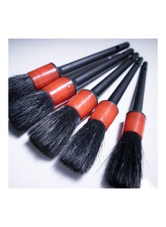 Generic 5-Piece Detail Brush Car Cleaning Tool Set  - Image 3