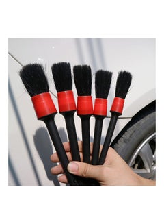 Generic 5-Piece Detail Brush Car Cleaning Tool Set  - Image 5