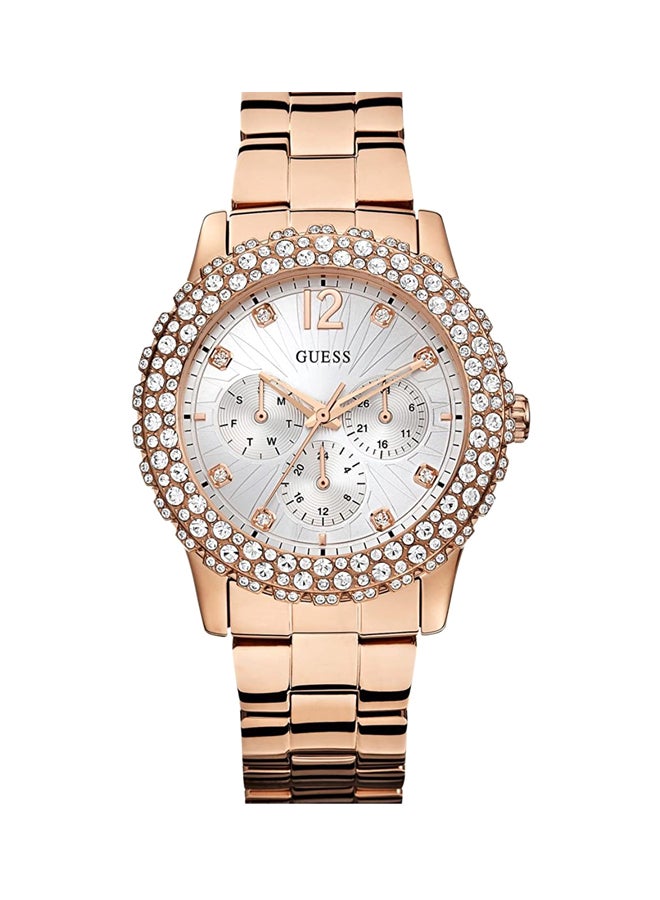 GUESS Women's Analog Watch W0335L3 - 40 mm - Rose Gold - Image 1