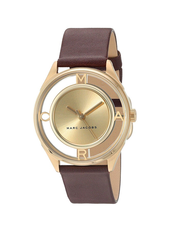 مارك جاكوبس ساعة يد كوارتز تيثر بعقارب طراز MJ1459 للنساء - Image 1