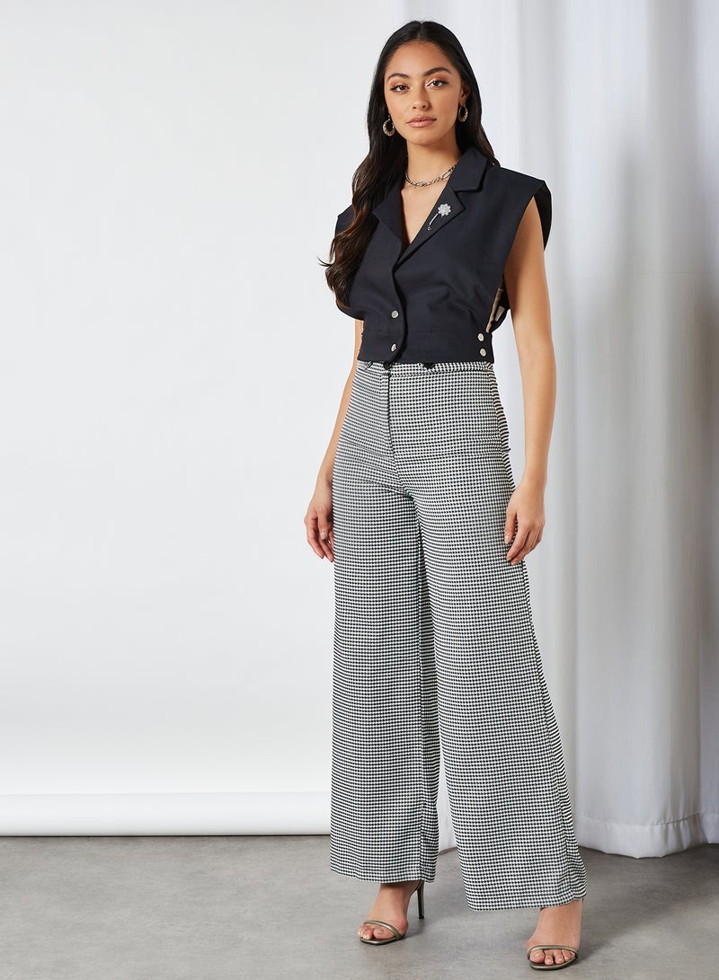 trendyol Cropped Waistcoat Black  - Image 2