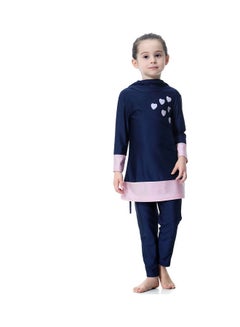 Swimwear Burkini With Pyjama Blau/Pink