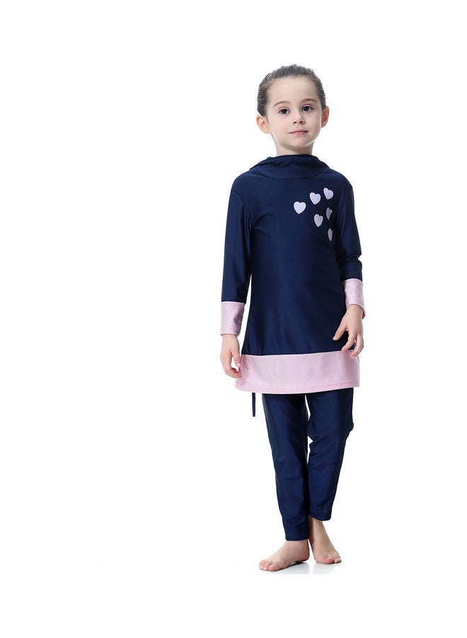 Generic - Swimwear Burkini With Pyjama Blau/Pink - Image 1