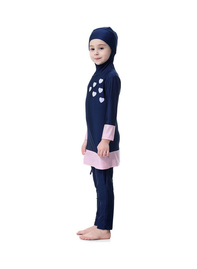 Generic - Swimwear Burkini With Pyjama Blau/Pink - Image 1