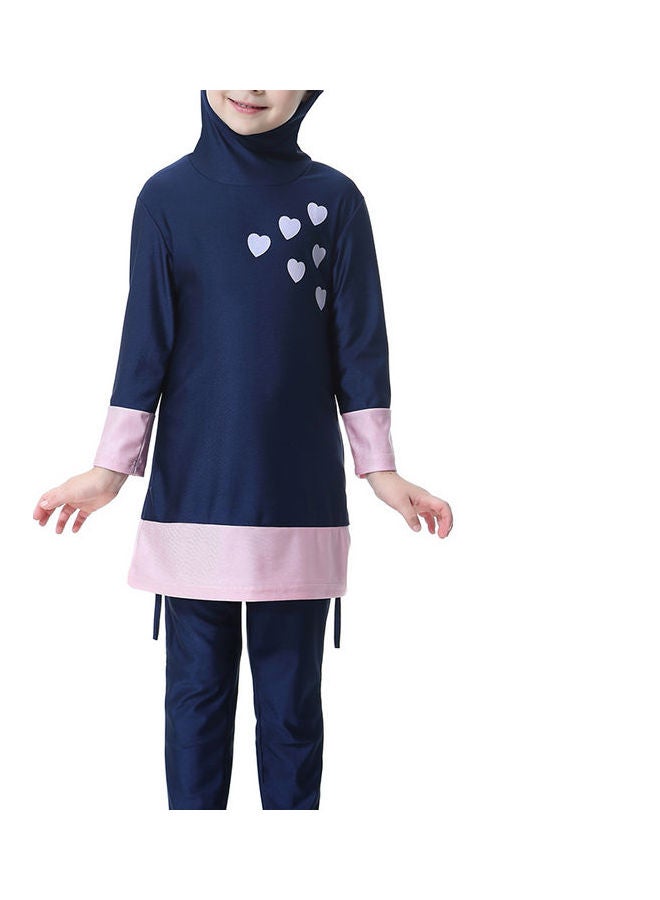 Generic - Swimwear Burkini With Pyjama Blau/Pink - Image 1