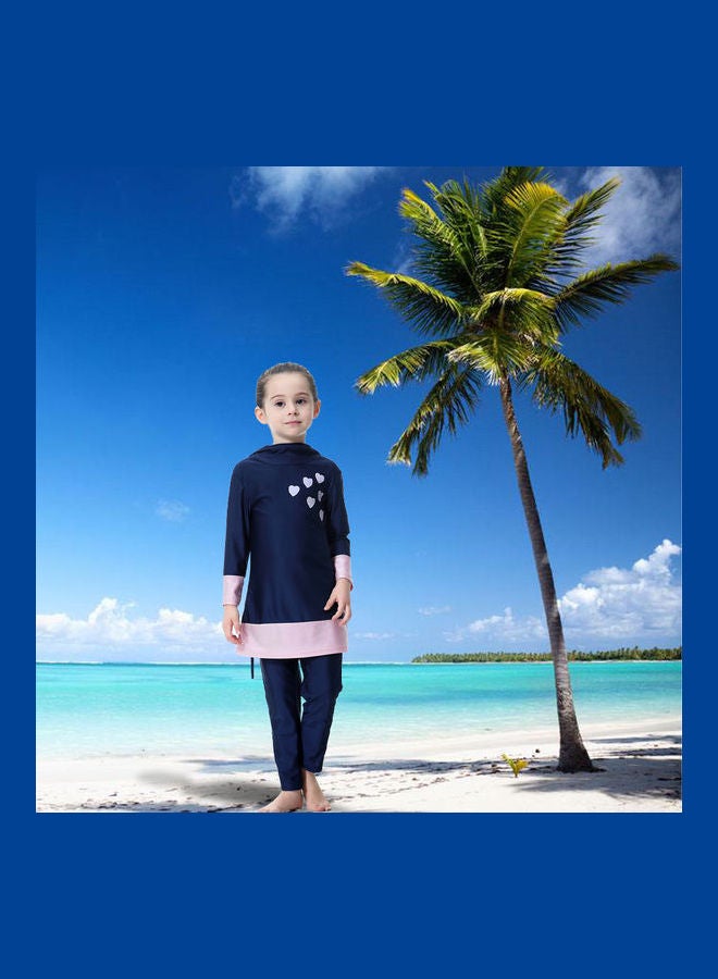 Generic - Swimwear Burkini With Pyjama Blau/Pink - Image 1