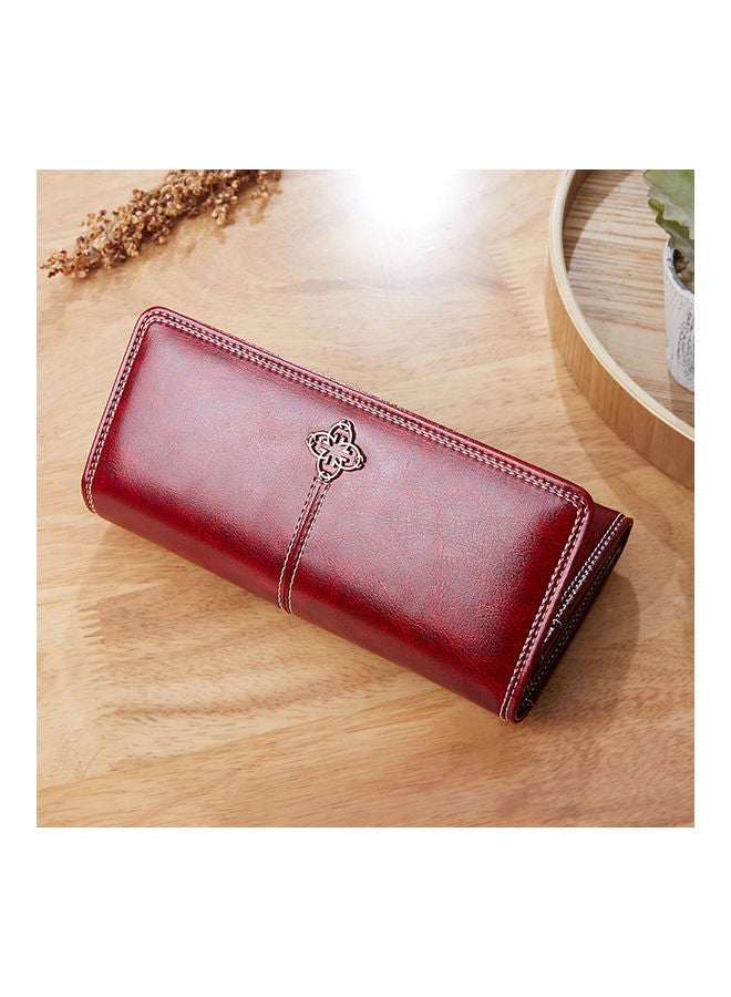 Stylish Designed Wallet Red