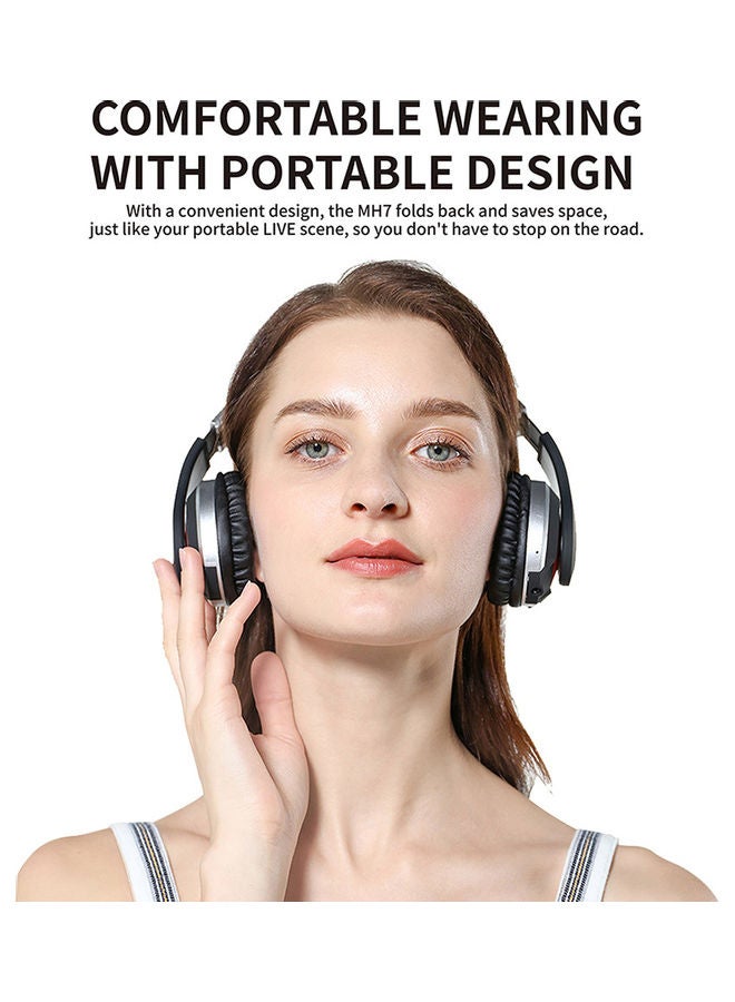 Wireless Bluetooth Foldable Stereo Sport Gaming Headphone - Image 2