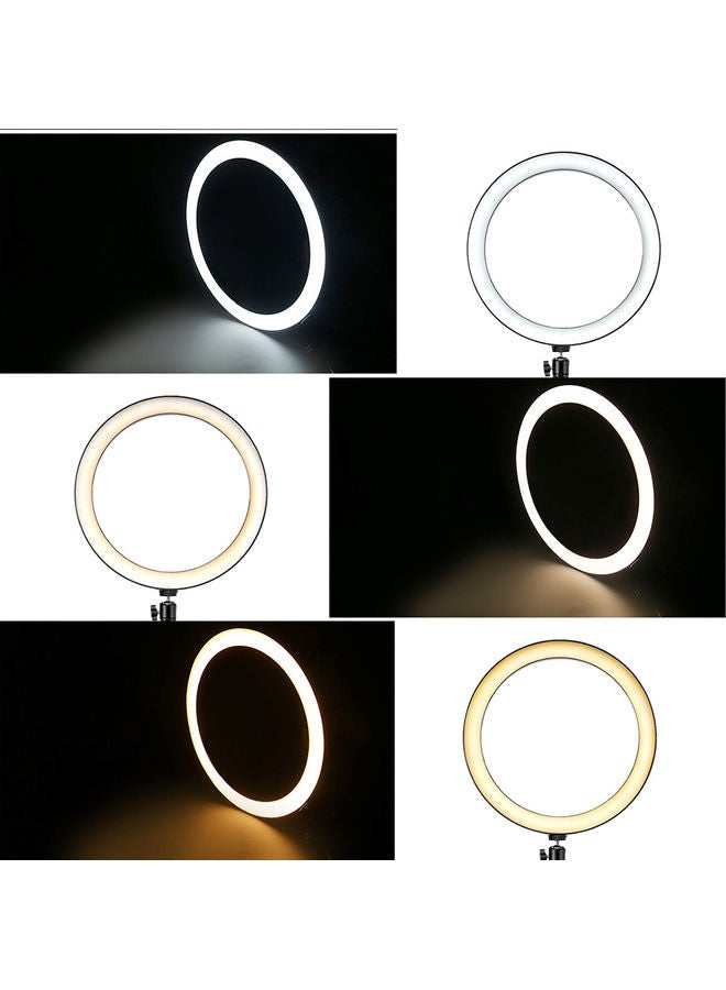 LED Selfie Ring Light White/Black - Image 4