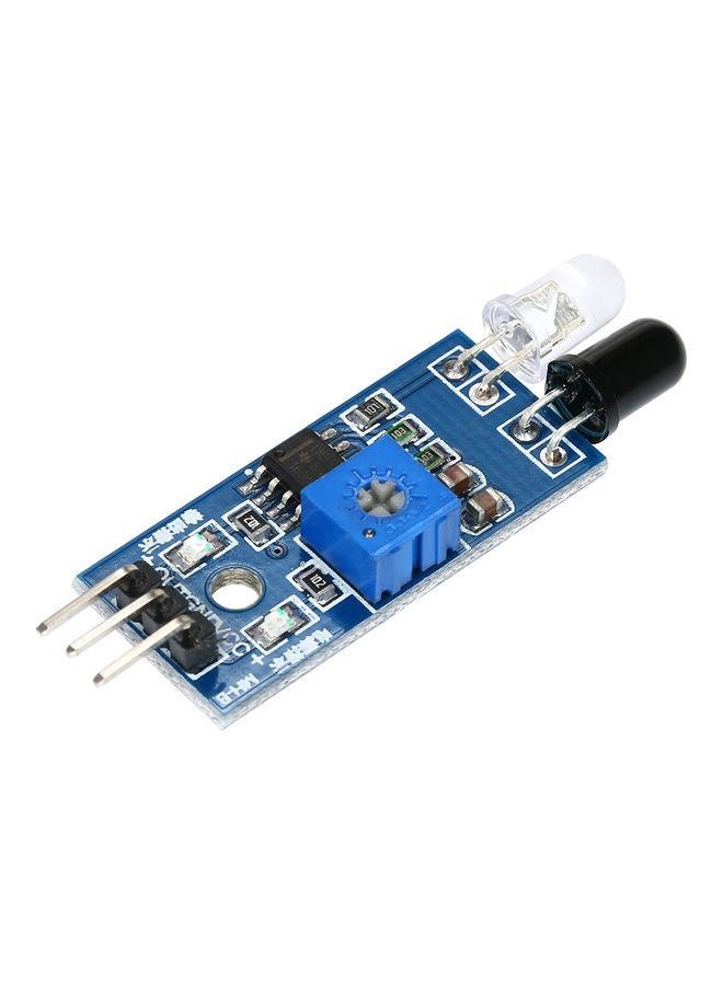 Generic - 5-Piece Infrared Sensor Module Obstacle Avoidance Modules Blue/Black - Image 1