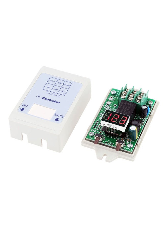 Relay Timer Time Delay Switch Module With Case White