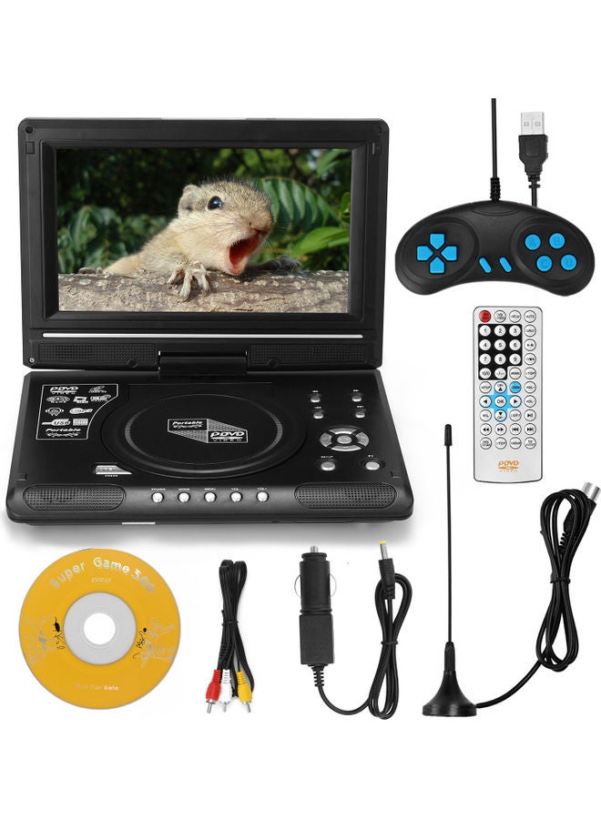 Portable HD DVD Player With Game Handle And Compact Disc Set