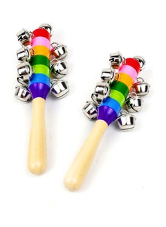 MissTiara 2-Piece Wooden Hand Bells Toys  - Image 4