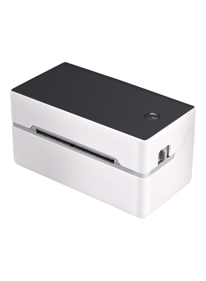 Aibecy - Desktop Shipping Label Printer High Speed USB Direct Thermal Printer Label Maker Sticker 40-80mm Paper Width for Shipping Postage Barcodes Labels Printing Compatible with Amazon Ebay Shopify FedEx USPS Etsy White/Black - Image 1