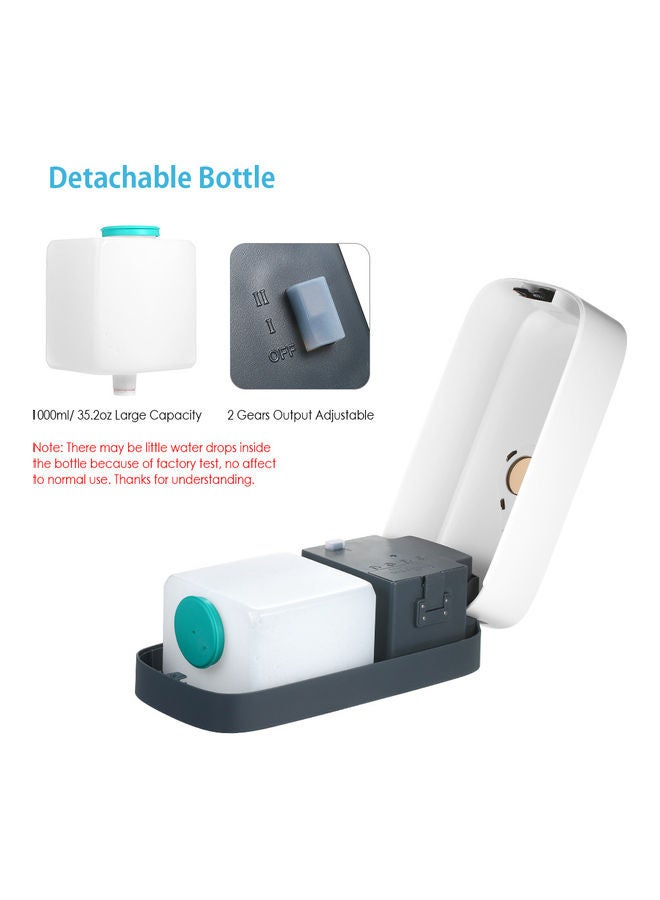 Wall-Mounted Automatic Soap Dispenser NA-H6593 White/Black - Image 5