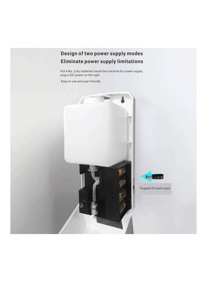 Automatic Soap Dispenser NA-H6721 White/Black - Image 4