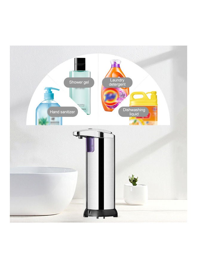 Automatic Soap Dispenser NA-H6843 Silver/Black - Image 5