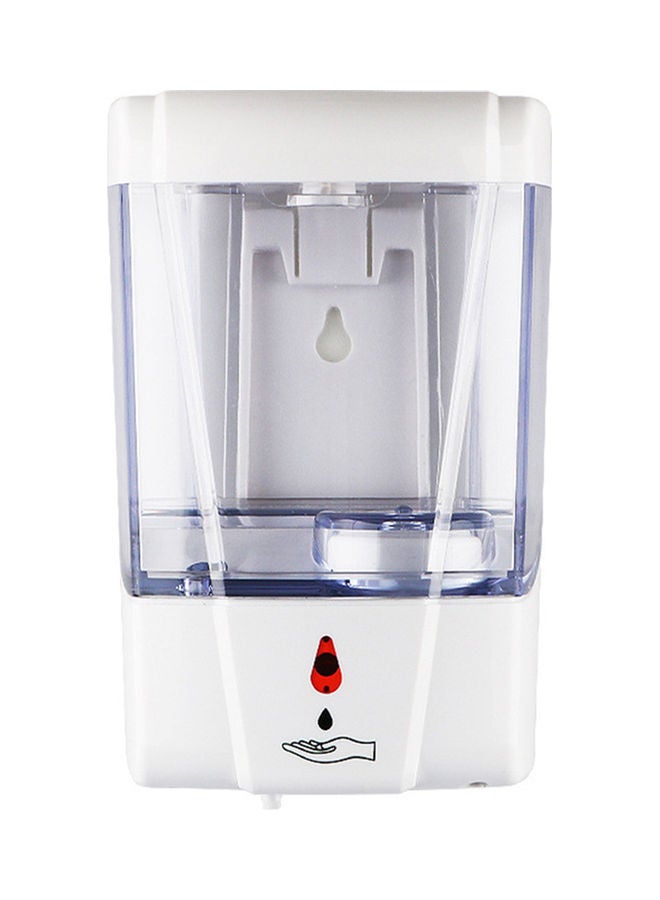 Wall-Mounted Automatic Soap Dispenser NA-H3704 White/Clear - Image 1