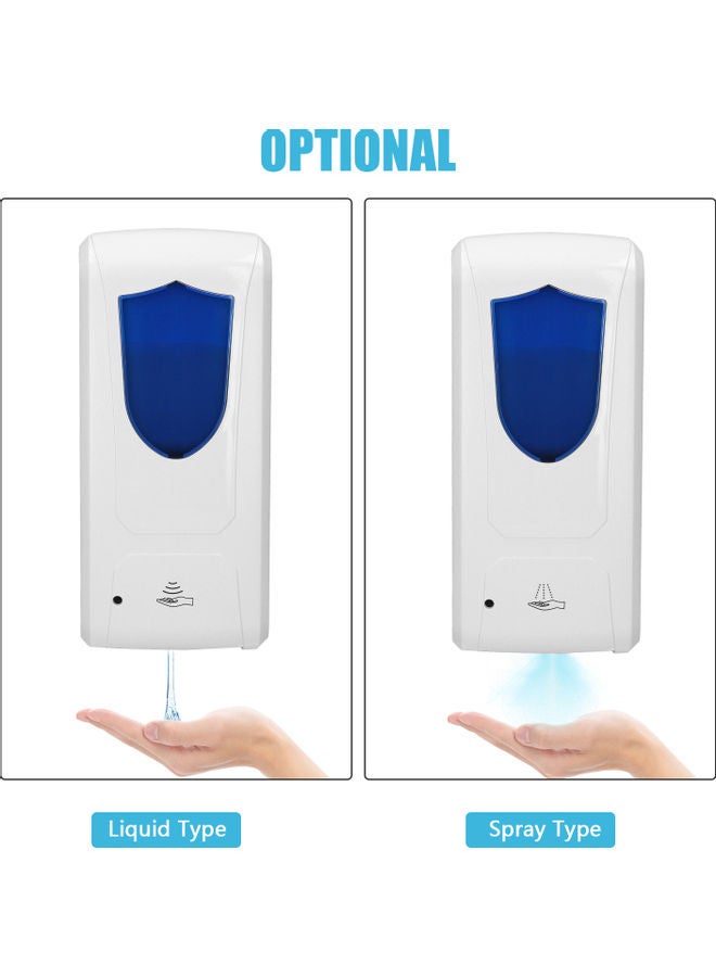 Wall-Mounted Automatic Soap Dispenser NA-H2023 White/Blue - Image 3