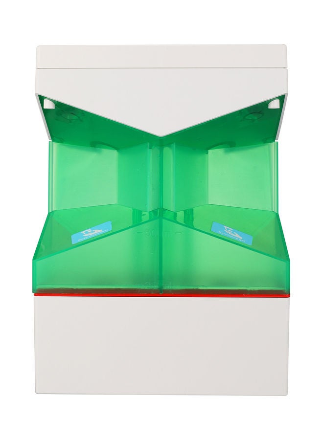 Double-Headed Automatic Soap Dispenser NA-H2200 White/Green - Image 2