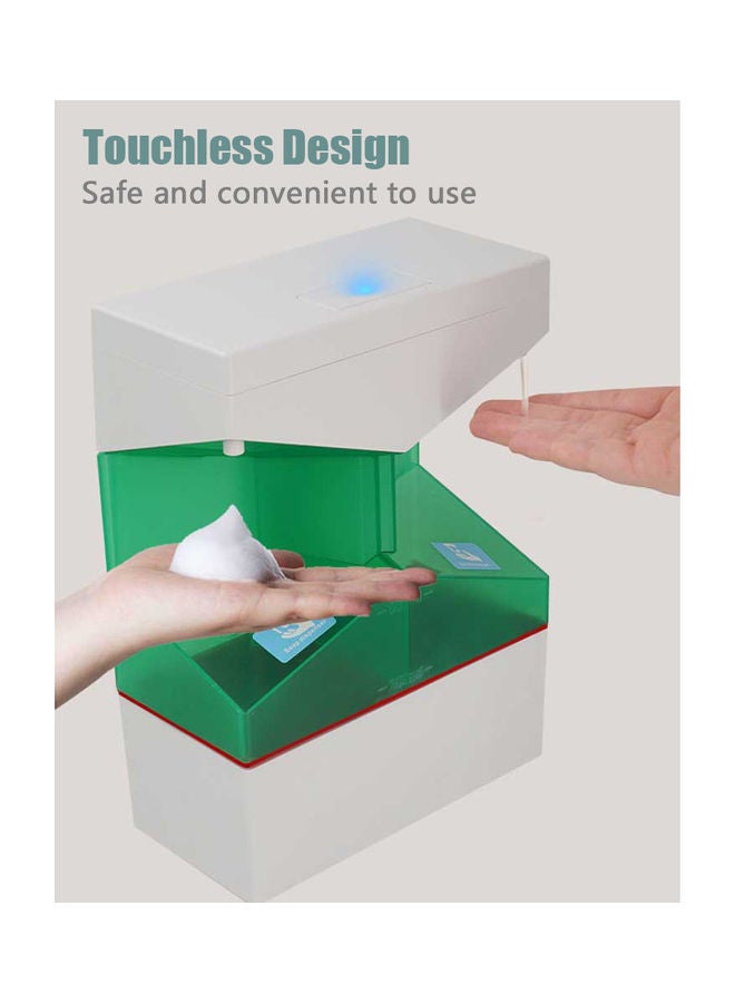 Double-Headed Automatic Soap Dispenser NA-H2200 White/Green - Image 3