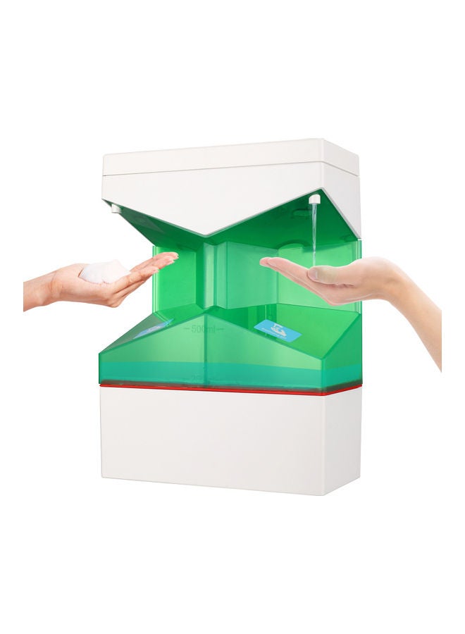 Double-Headed Automatic Soap Dispenser NA-H2200 White/Green - Image 4