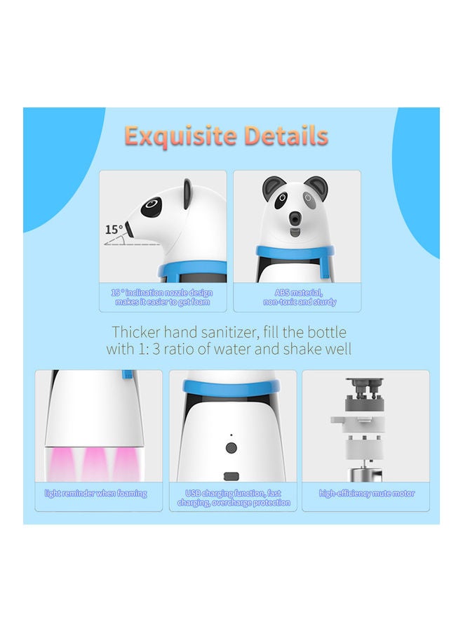 Automatic Soap Dispenser NA-H7662 White/Grey/Clear - Image 4