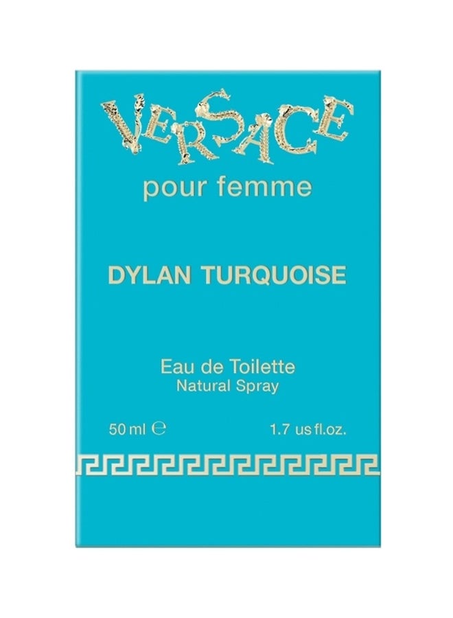 VERSACE Dylan Turquoise EDT 50ml  - Image 3