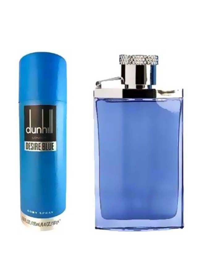 dunhill - Dunhill Bundle Offer Desire Blue EDT 100 ML + Body Spray 195 ML EDT 100Ml, Body Spray 195ml - Image 1