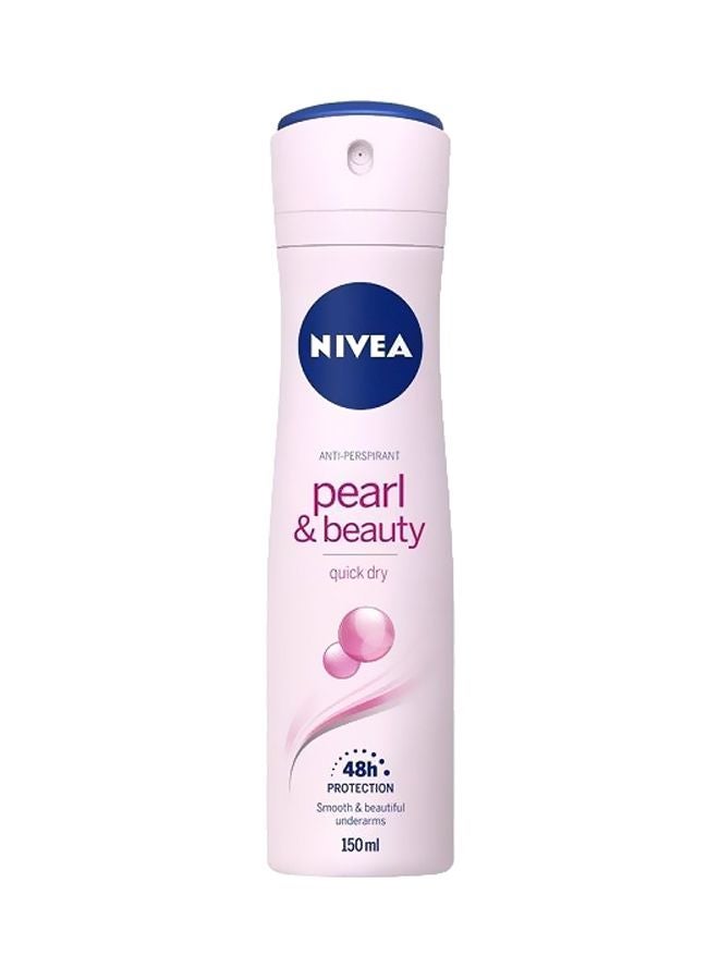 Nivea Pack Of 2 Pearl And Beauty Deo Spray 2x150ml - Image 3