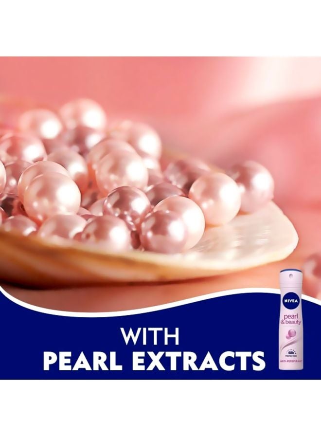 Nivea Pack Of 2 Pearl And Beauty Deo Spray 2x150ml - Image 5