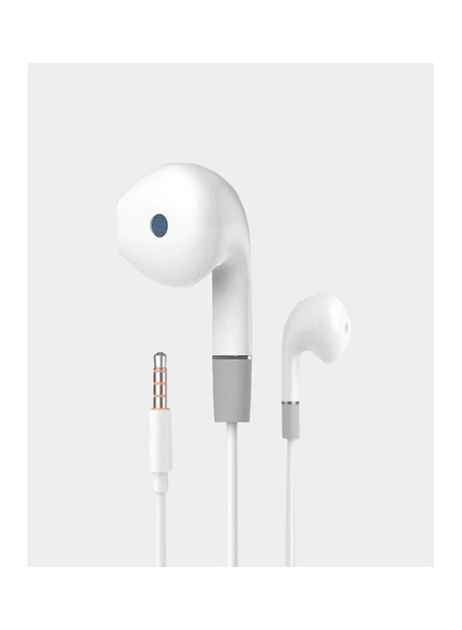 Celebrat G8 Stereo Sound Earphones white - Image 2
