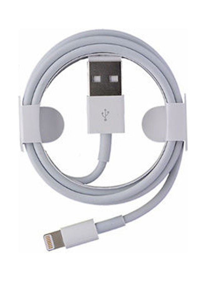 Hoco - Apple MD818ZM/A Lightning to USB Cable White - Image 1