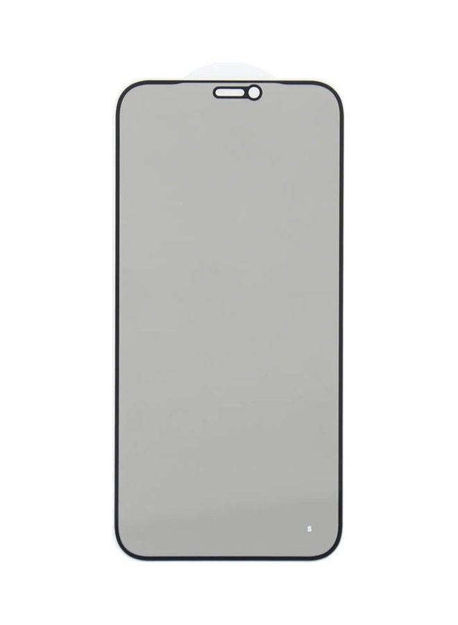 Dragon 9H Privacy Tempred Glass Screen Protector For iPhone 12 Pro Clear Black  - Image 1