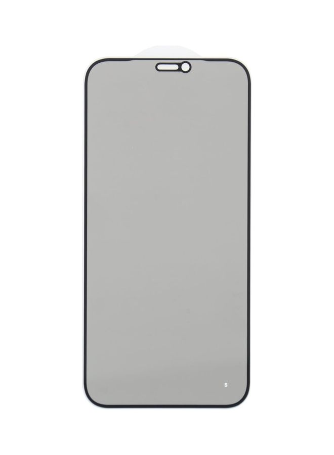 Dragon 9H Privacy Tempred Glass Screen Protector For iPhone 12 Pro Clear Black  - Image 2