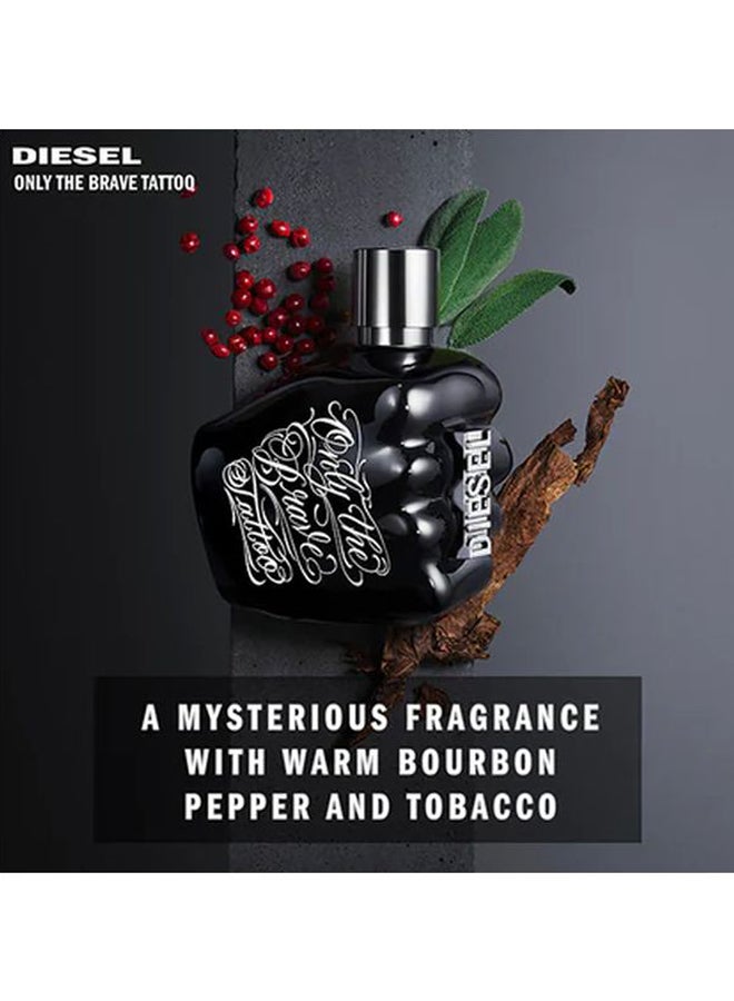 DIESEL - Only The Brave Tattoo Gift Set EDT 75 ml, Shower Gel 50 ml, Shaving Balm 75ml - Image 1