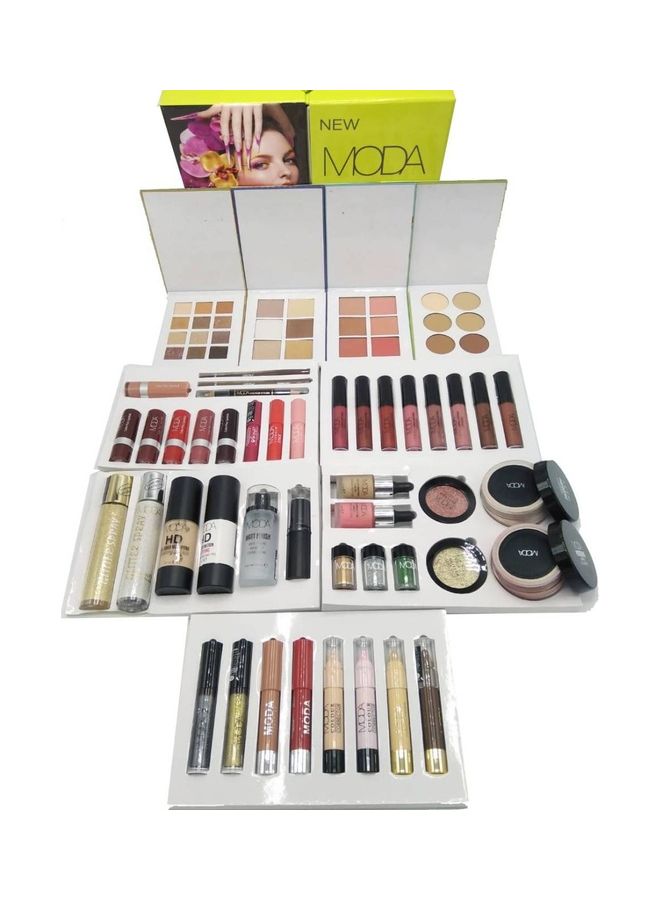 MODA - Professional Make Up Kit Multicolour - Image 1