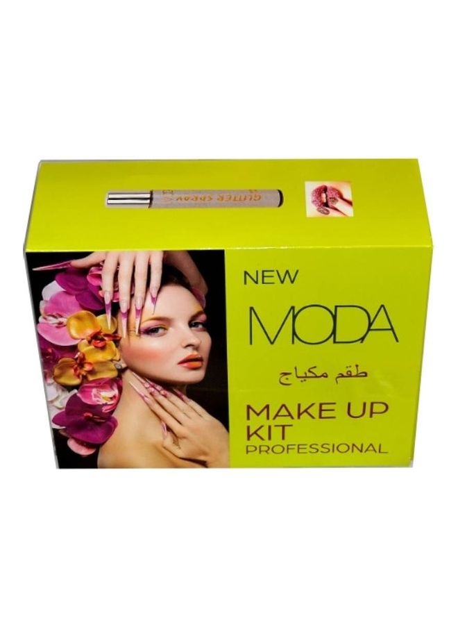 MODA - Professional Make Up Kit Multicolour - Image 1