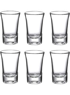 Generic 6-Piece Shot Glass Set Clear 