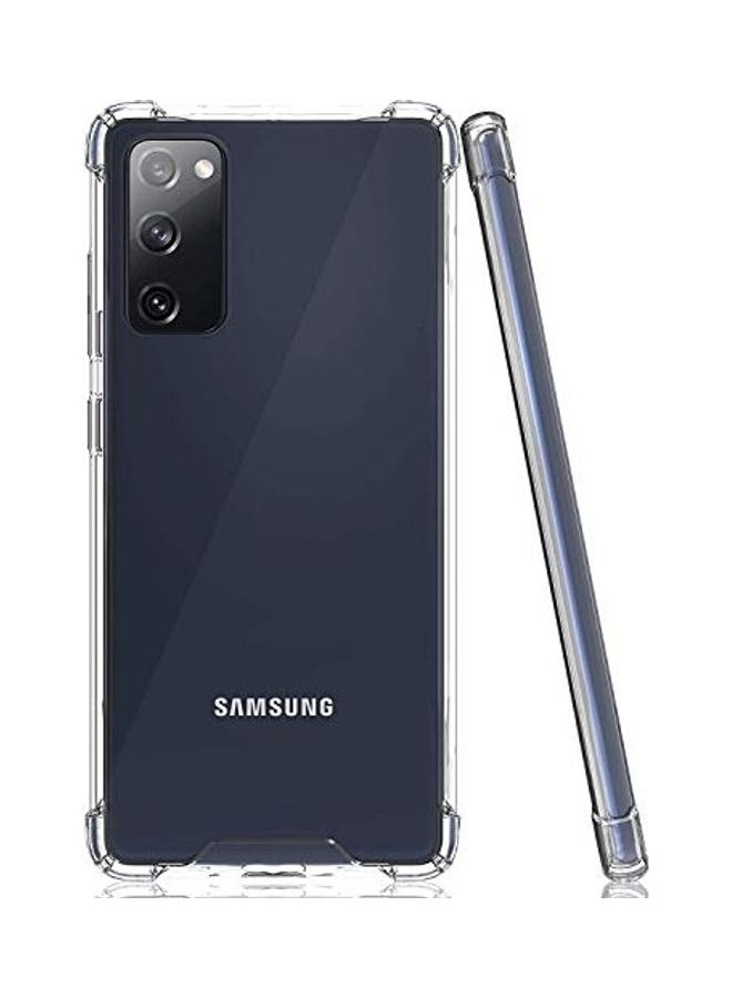 غطاء حماية لهاتف سامسونج جالاكسي S20 FE 5G شفاف - Image 1